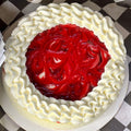 Strawberry Swirl Cheesecake